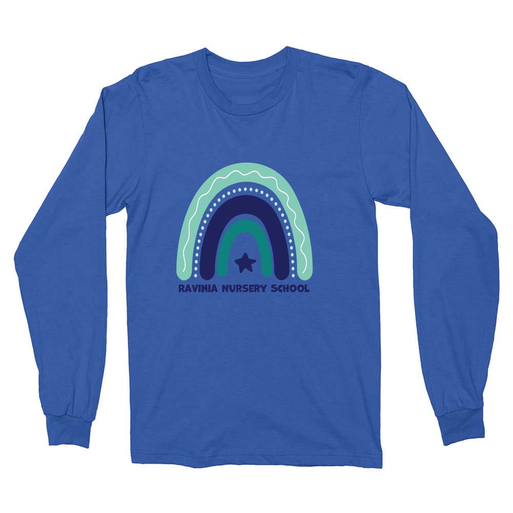 Rainbow ~ Toddler Long Sleeve T-Shirt ~ Ravinia Nursery School