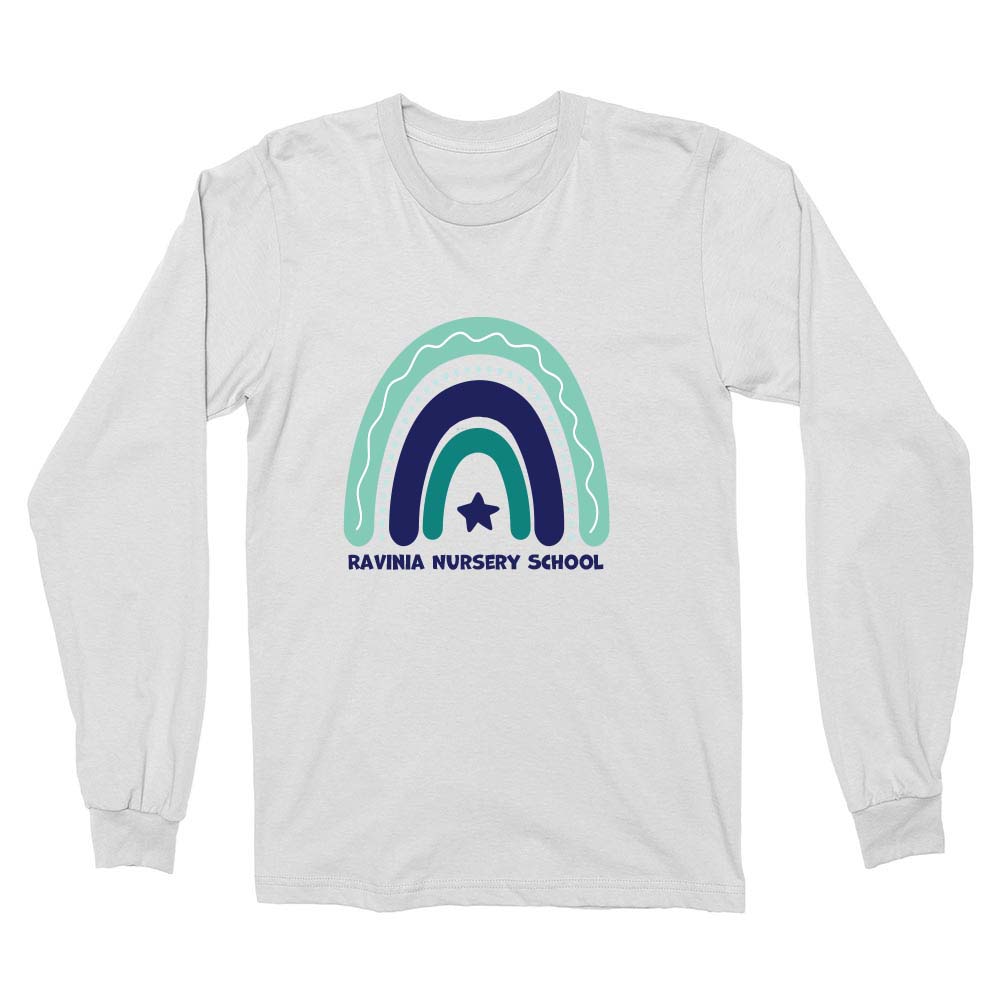 Rainbow ~ Toddler Long Sleeve T-Shirt ~ Ravinia Nursery School