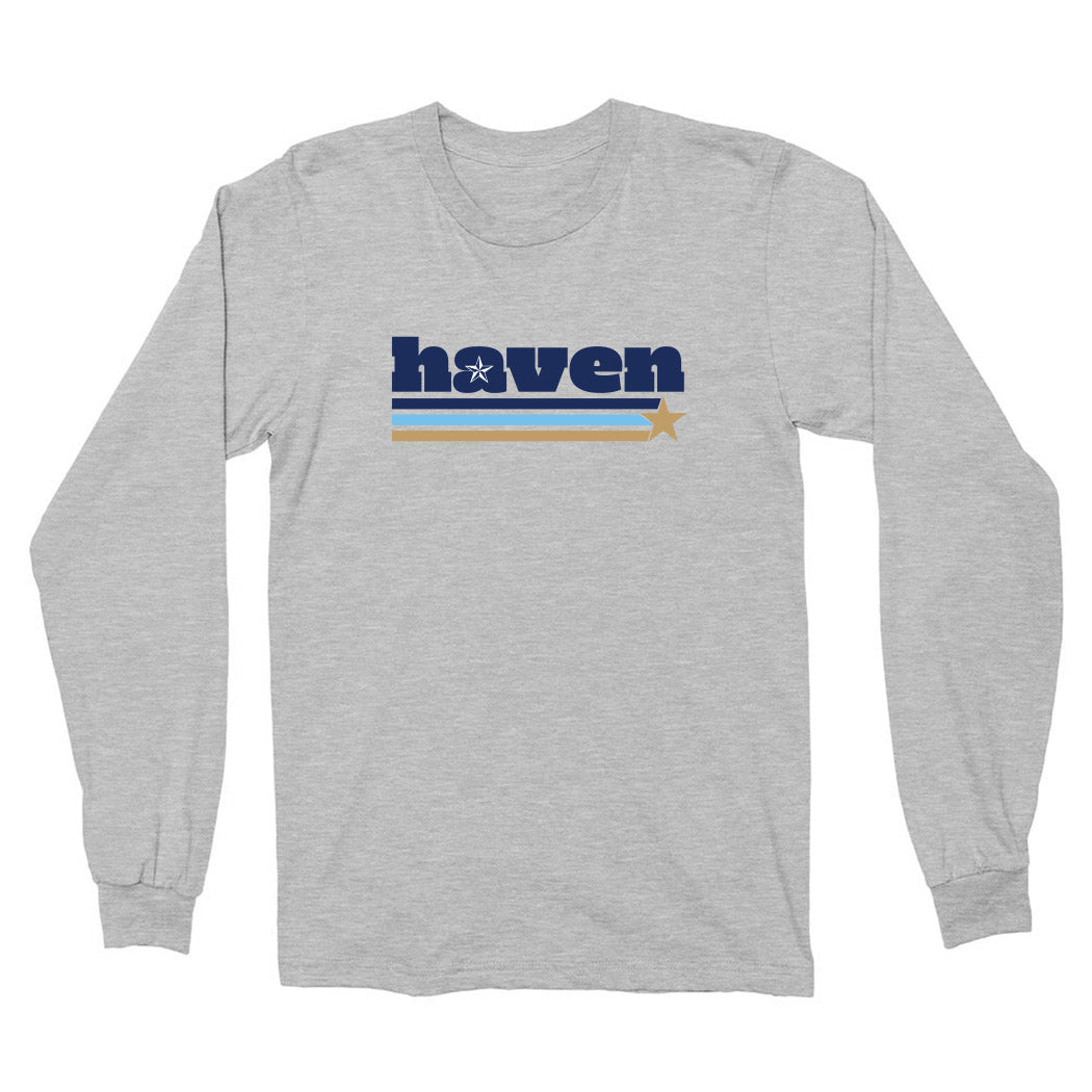 Shooting Star ~ Cotton Long Sleeve T-Shirt ~ Haven Middle School