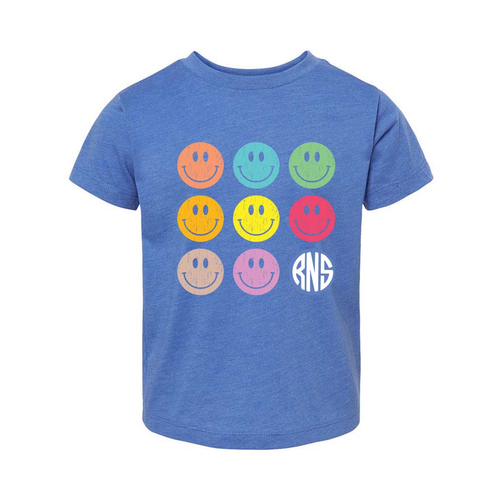 Smiley Array T-Shirt ~ Ravinia Nursery School