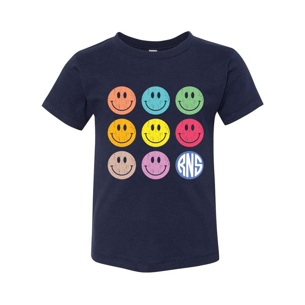 Smiley Array T-Shirt ~ Ravinia Nursery School