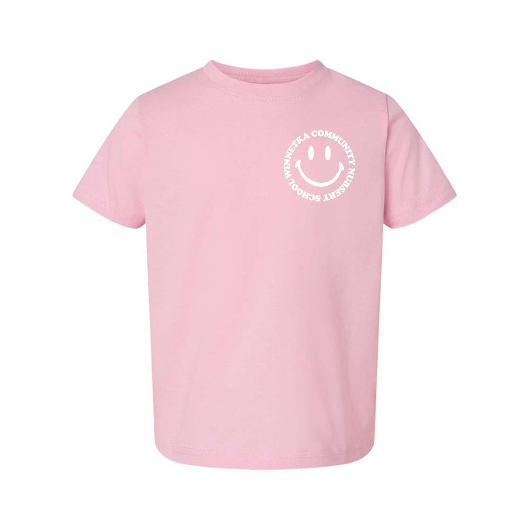 Smiley ~ Toddler Jersey T-Shirt ~ Winnetka Community Nursery School