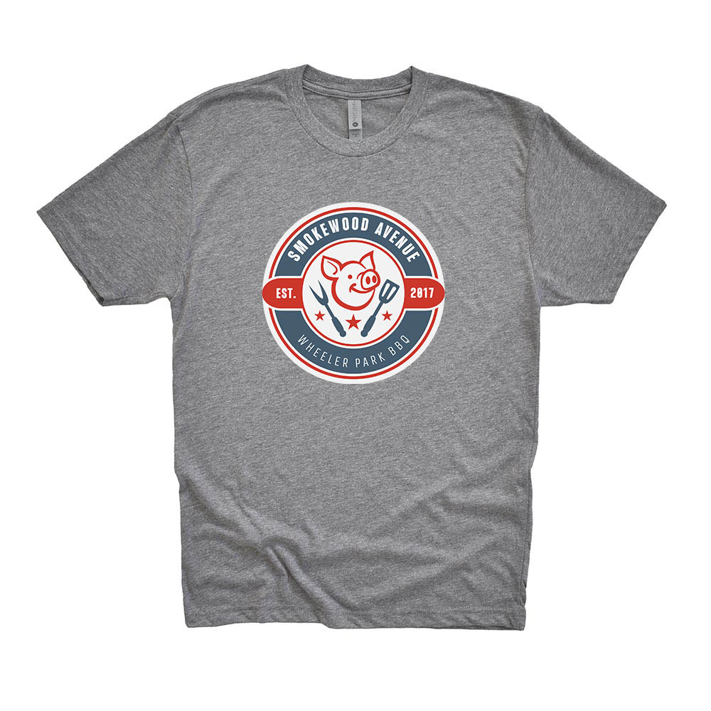 Modern ~ Cotton Long Sleeve T-Shirt ~ Henking Elementary School-black