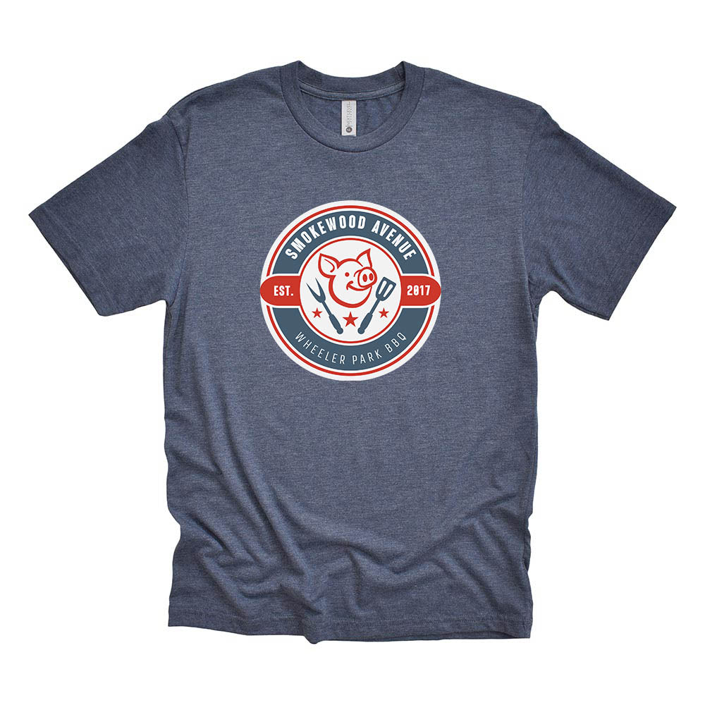 Modern ~ Cotton Long Sleeve T-Shirt ~ Henking Elementary School-sport grey