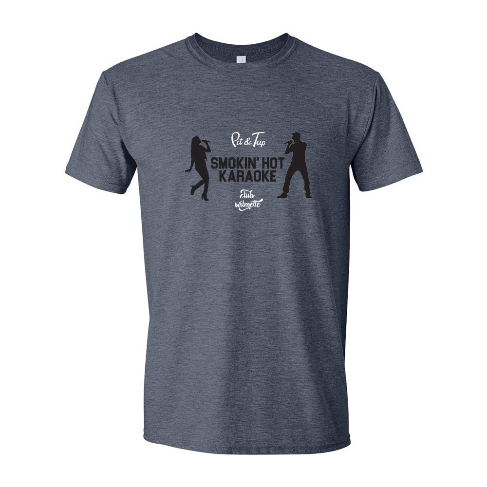 I'm Only Quiet On The Outside ~ Jersey T-Shirt ~ SuperShortFiction-M