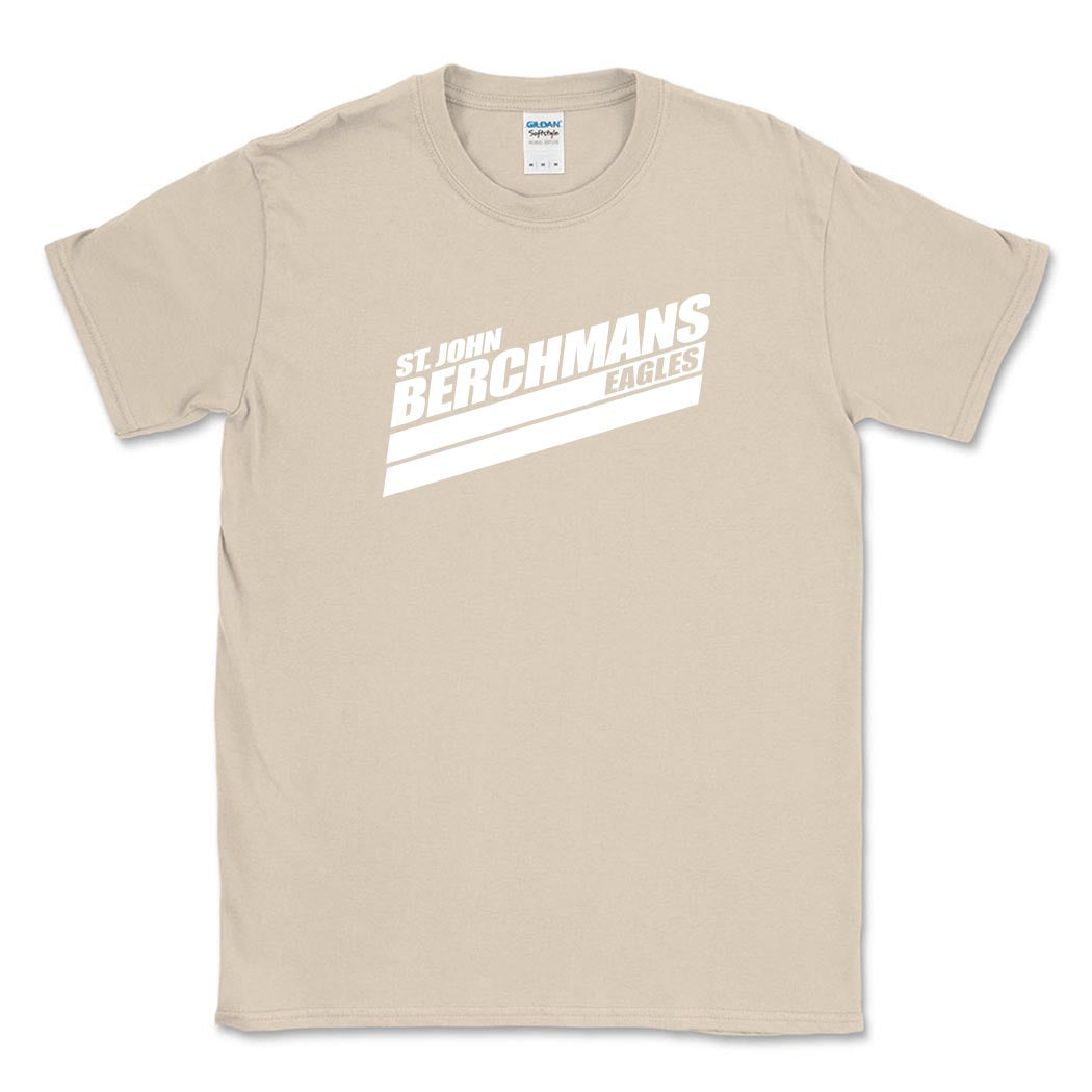 Speed Stripes Berchman Eagles ~ Cotton T-Shirt ~ St. John Berchmans