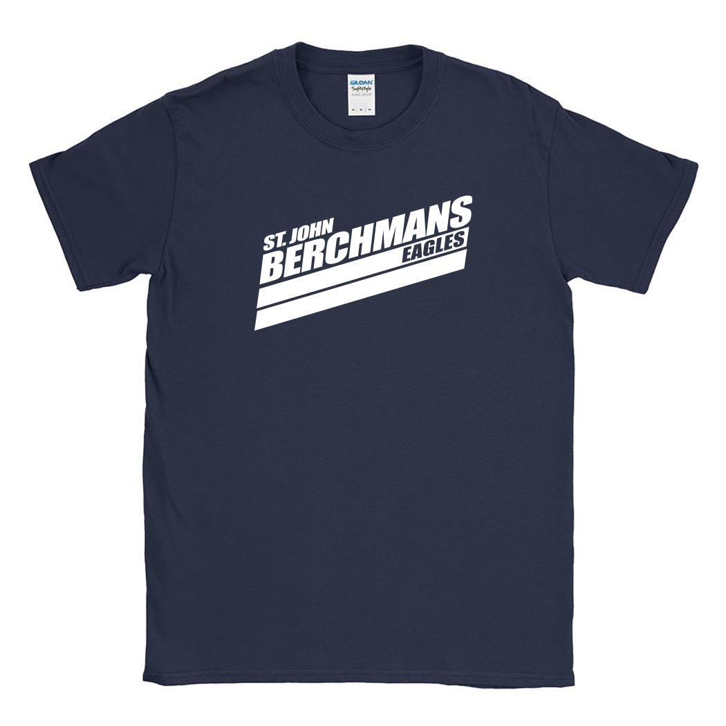 Speed Stripes Berchman Eagles ~ Cotton T-Shirt ~ St. John Berchmans