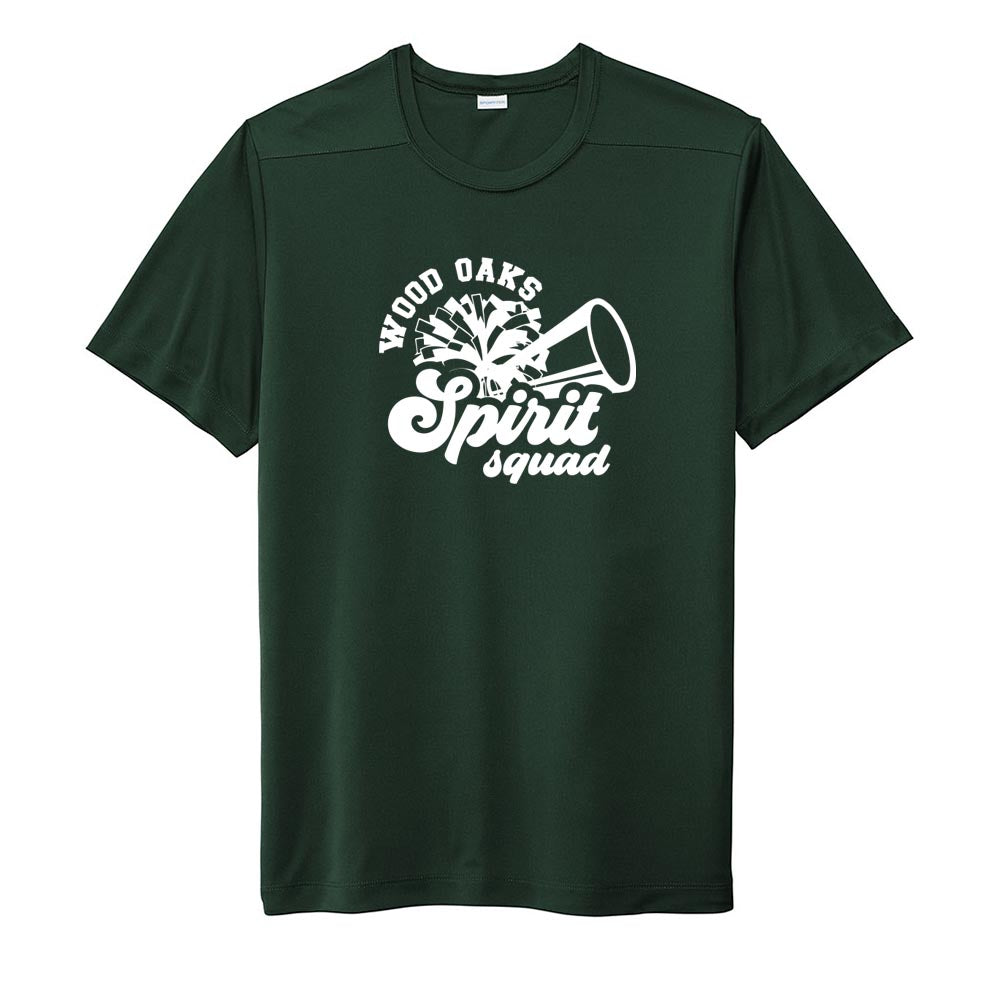 Spirit Squad ~ Performance Tee ~ Wood Oaks Junior High Athletics