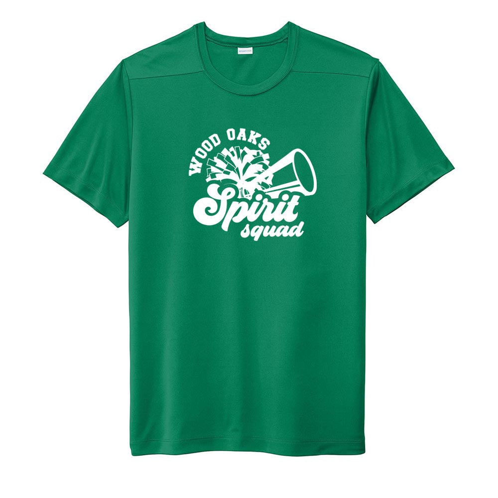 Spirit Squad ~ Performance Tee ~ Wood Oaks Junior High Athletics