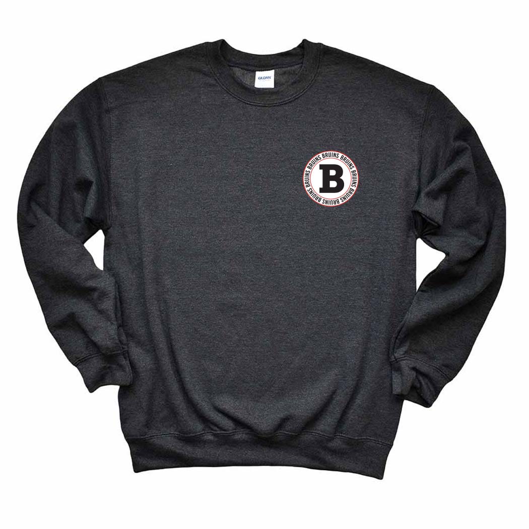 B Badge ~ Crewneck Sweatshirt ~ St. Robert Bellarmine Academy