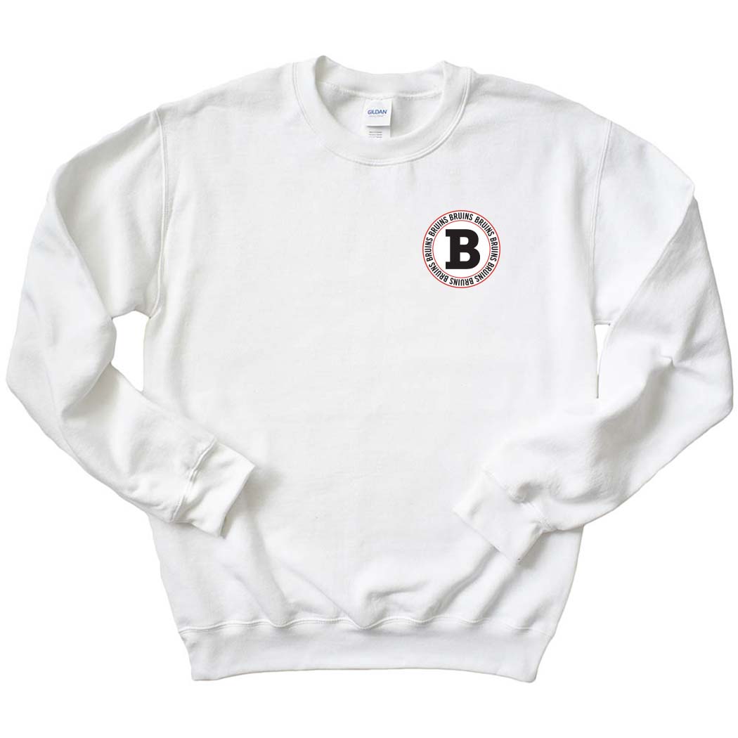 B Badge ~ Crewneck Sweatshirt ~ St. Robert Bellarmine Academy