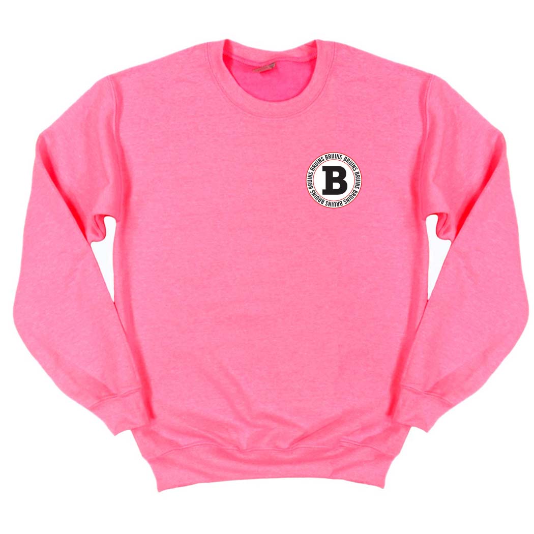 B Badge ~ Crewneck Sweatshirt ~ St. Robert Bellarmine Academy