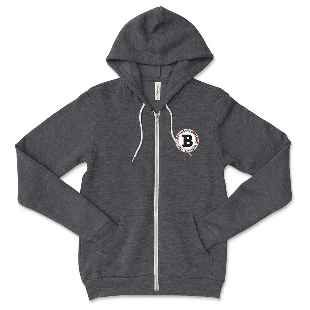 B Badge ~ Zip Hoodie ~ St. Robert Bellarmine Academy
