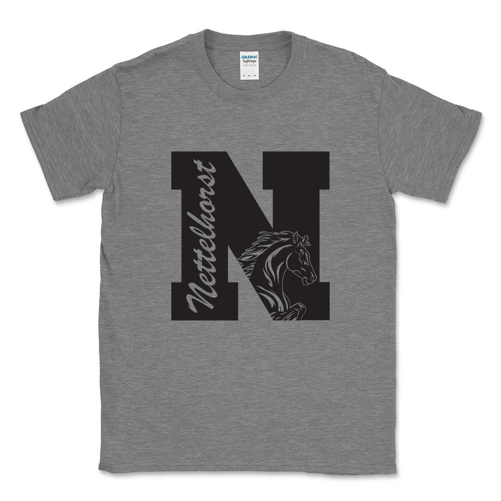 Stallion Stamp ~ Cotton T-Shirt ~ Nettelhorst School