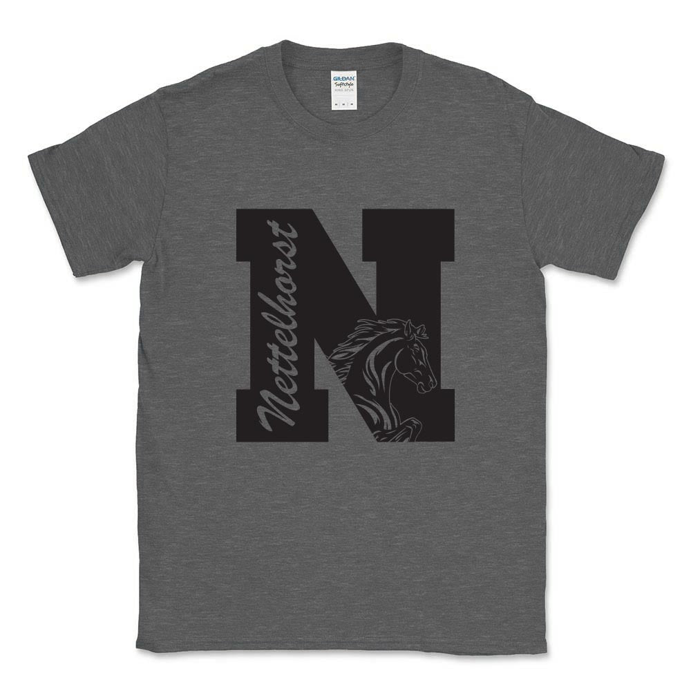 Stallion Stamp ~ Cotton T-Shirt ~ Nettelhorst School