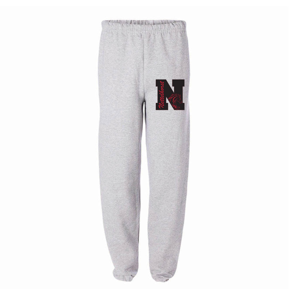 Stallion Stamp ~ Sweatpants ~ Nettelhorst School-ash