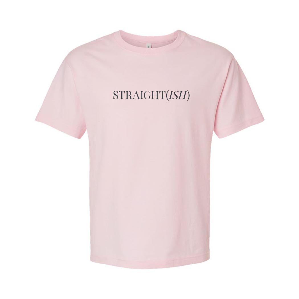 Straight(ish) ~ Youth Heavyweight Cotton T-Shirt ~ humanKIND pride