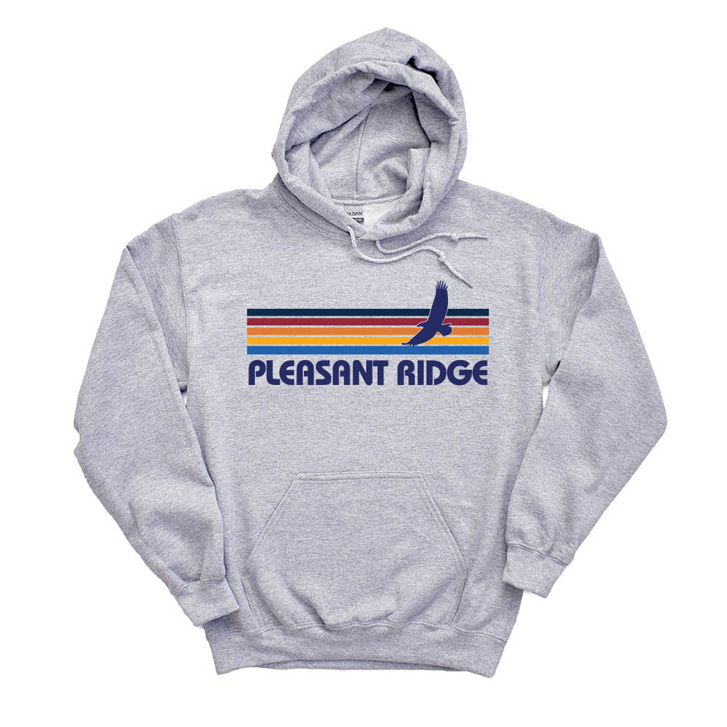 Sunset Stripes ~ Hoodie ~ Pleasant Ridge Elementary School