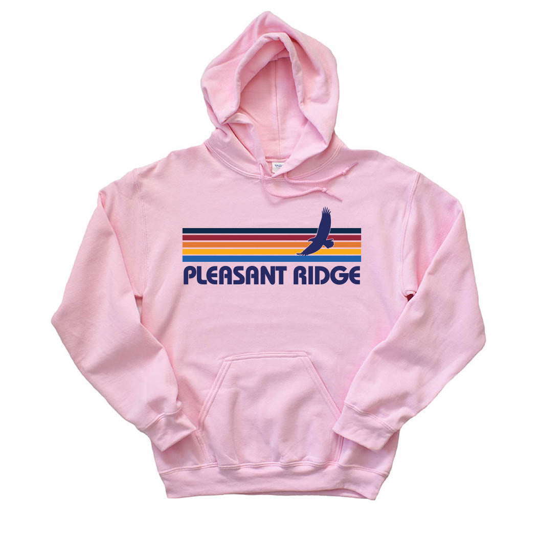 Sunset Stripes ~ Hoodie ~ Pleasant Ridge Elementary School