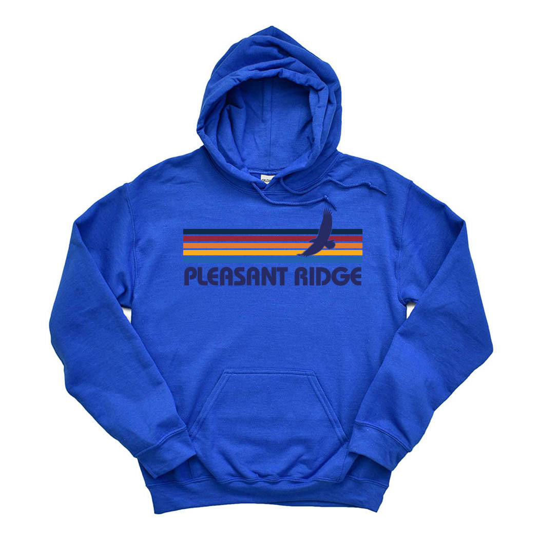 Sunset Stripes ~ Hoodie ~ Pleasant Ridge Elementary School