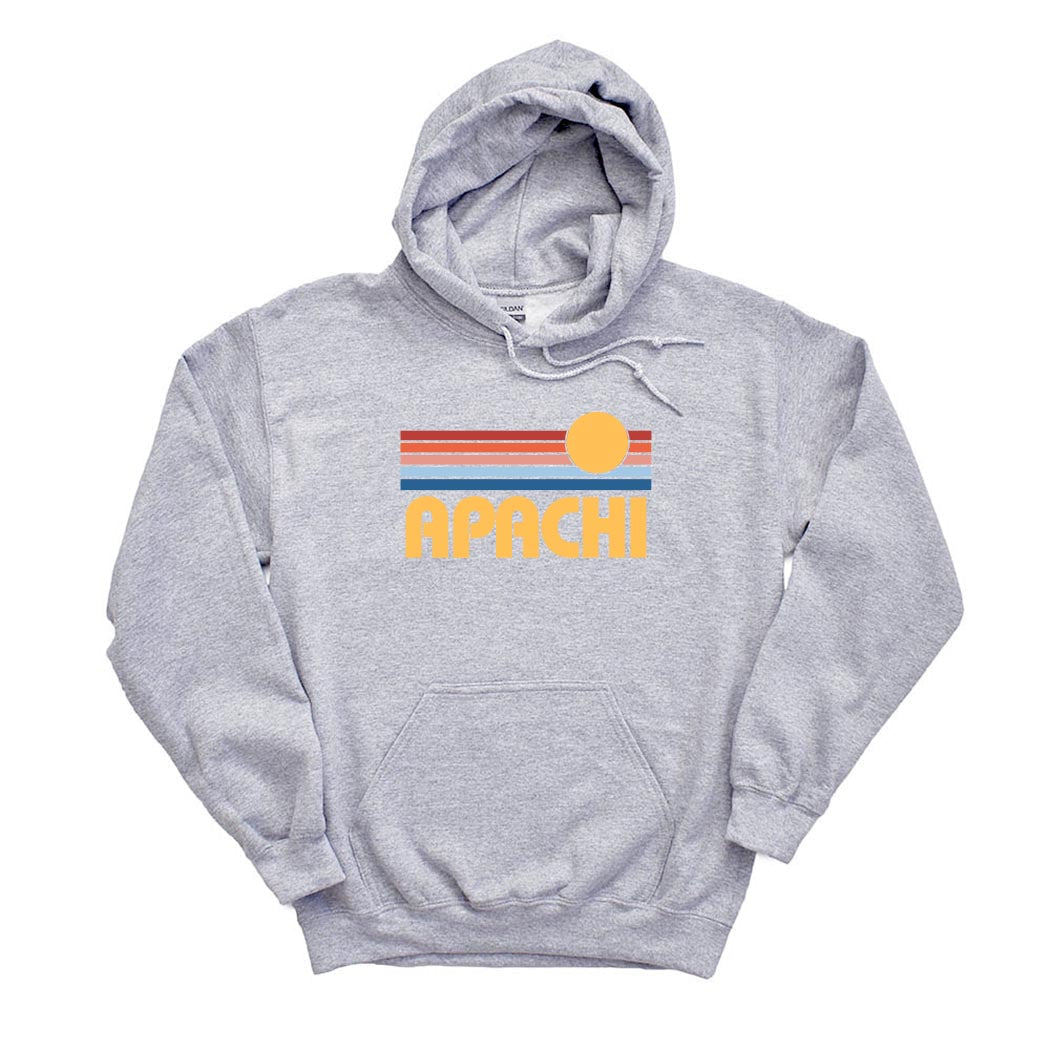 Sunset Stripes ~ Hoodie ~ Apachi Day Camp