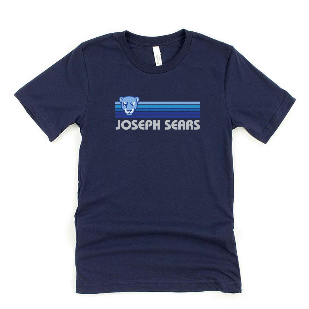 Sunset Stripes ~ Jersey T-Shirt ~ Joseph Sears School