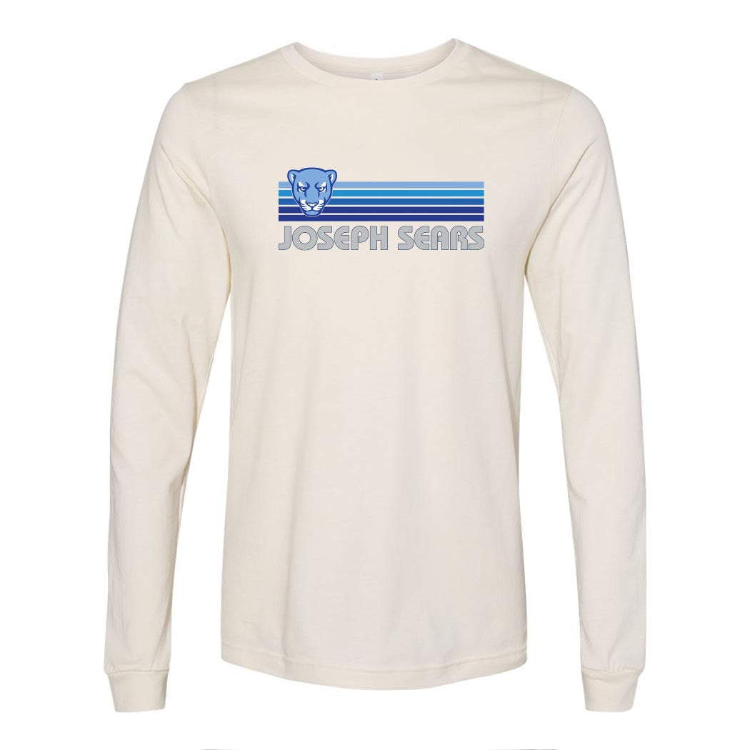 Sunset Stripes ~ Jersey Long Sleeve T-Shirt ~ Joseph Sears School