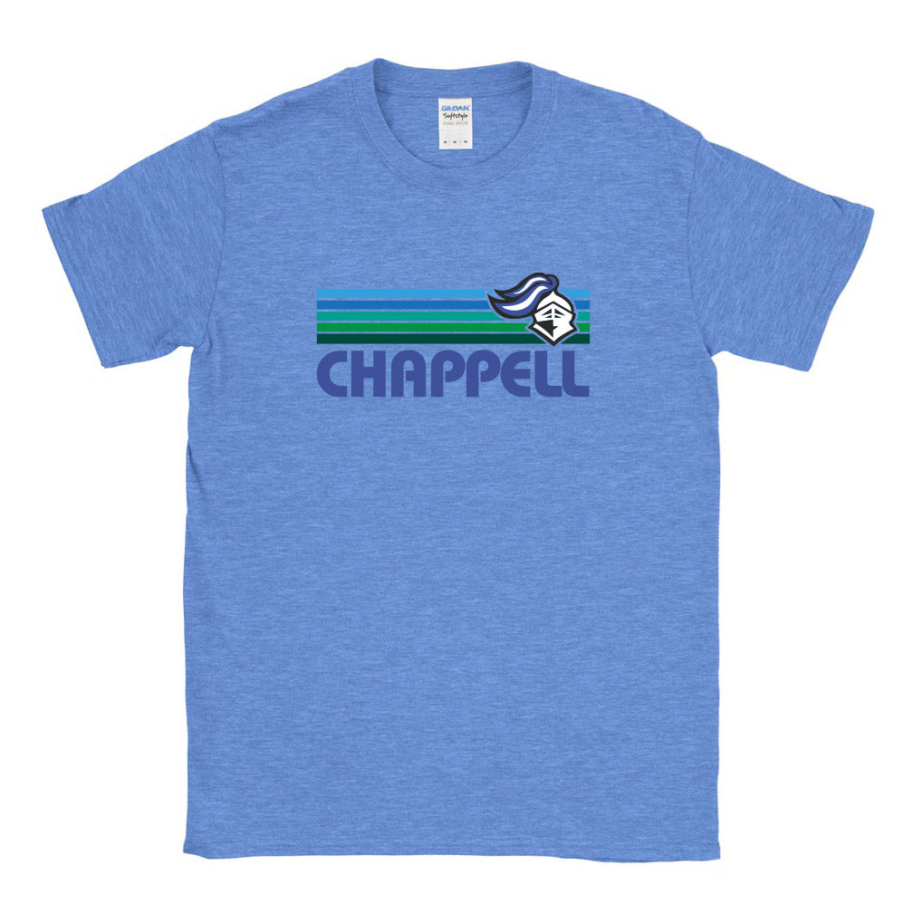 Sunset Stripes ~ Cotton T-Shirt ~ Chappell Elementary School