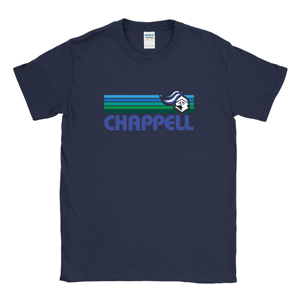 Sunset Stripes ~ Cotton T-Shirt ~ Chappell Elementary School