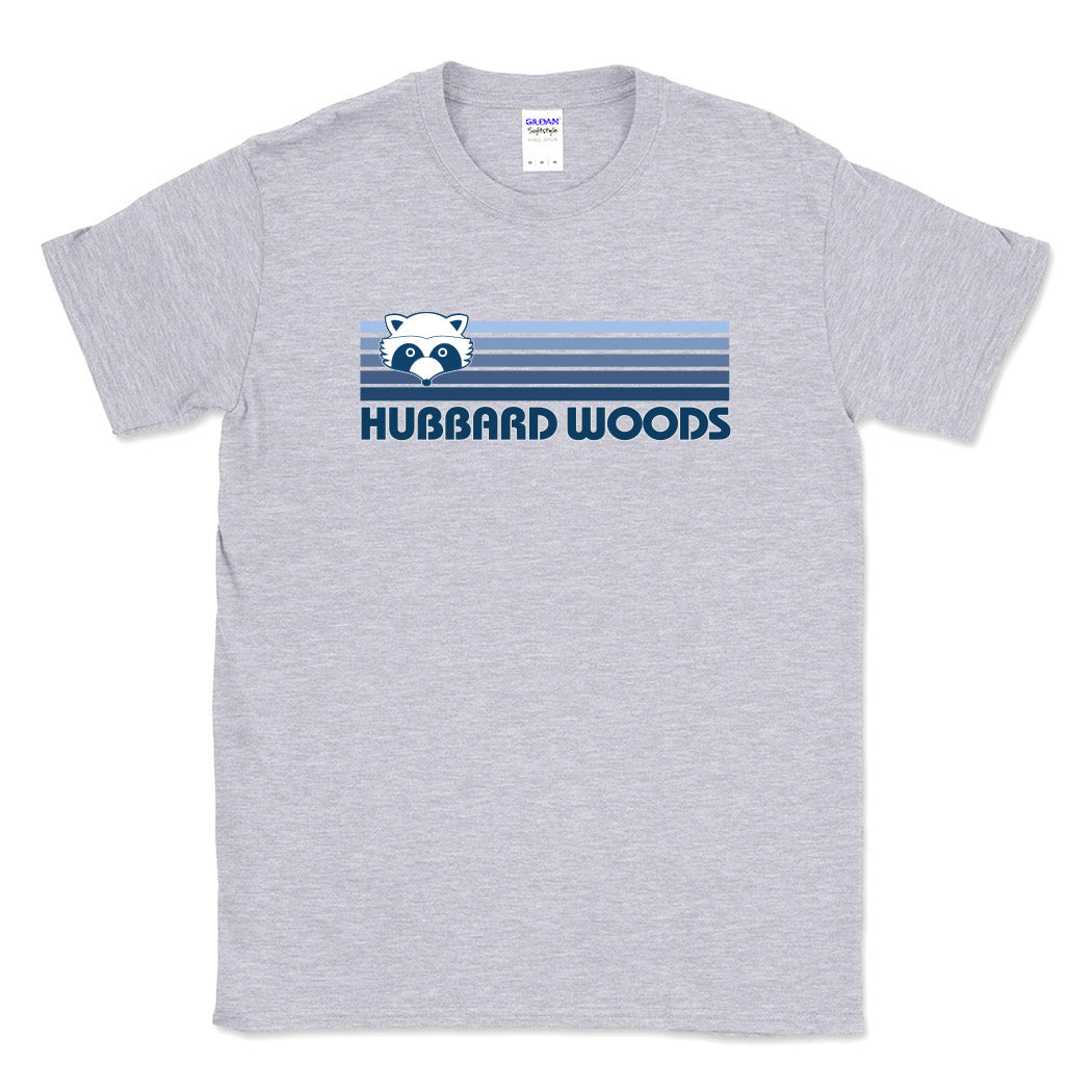 Sunset Stripes ~ Cotton T-Shirt ~ Hubbard Woods Elementary School