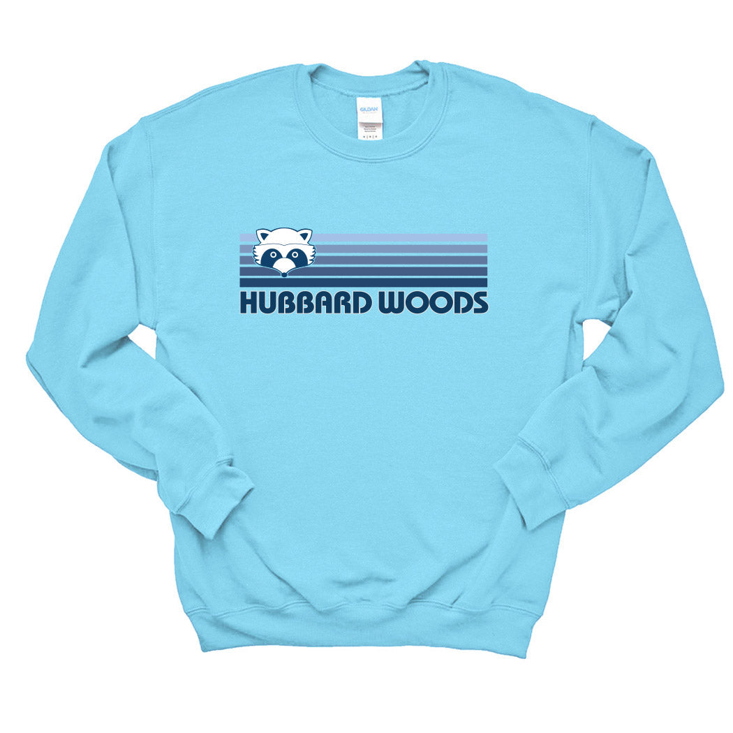 Sunset Stripes ~ Crewneck Sweatshirt ~ Hubbard Woods Elementary School