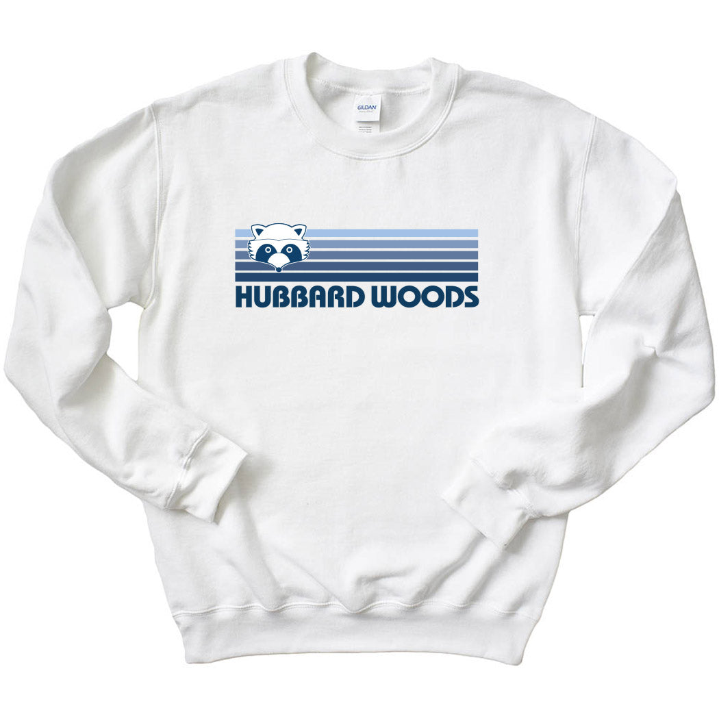 Sunset Stripes ~ Crewneck Sweatshirt ~ Hubbard Woods Elementary School