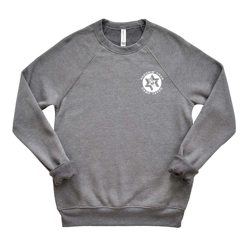 Fleece ~ Raglan Crewneck Sweatshirt ~ Camp Tavor