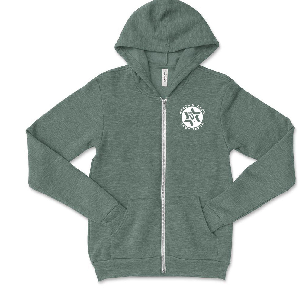 Camp Logo ~ Zip Hoodie ~ Camp Tavor