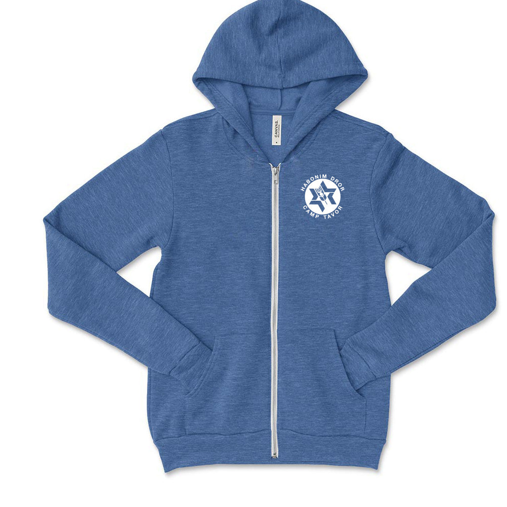Camp Logo ~ Zip Hoodie ~ Camp Tavor