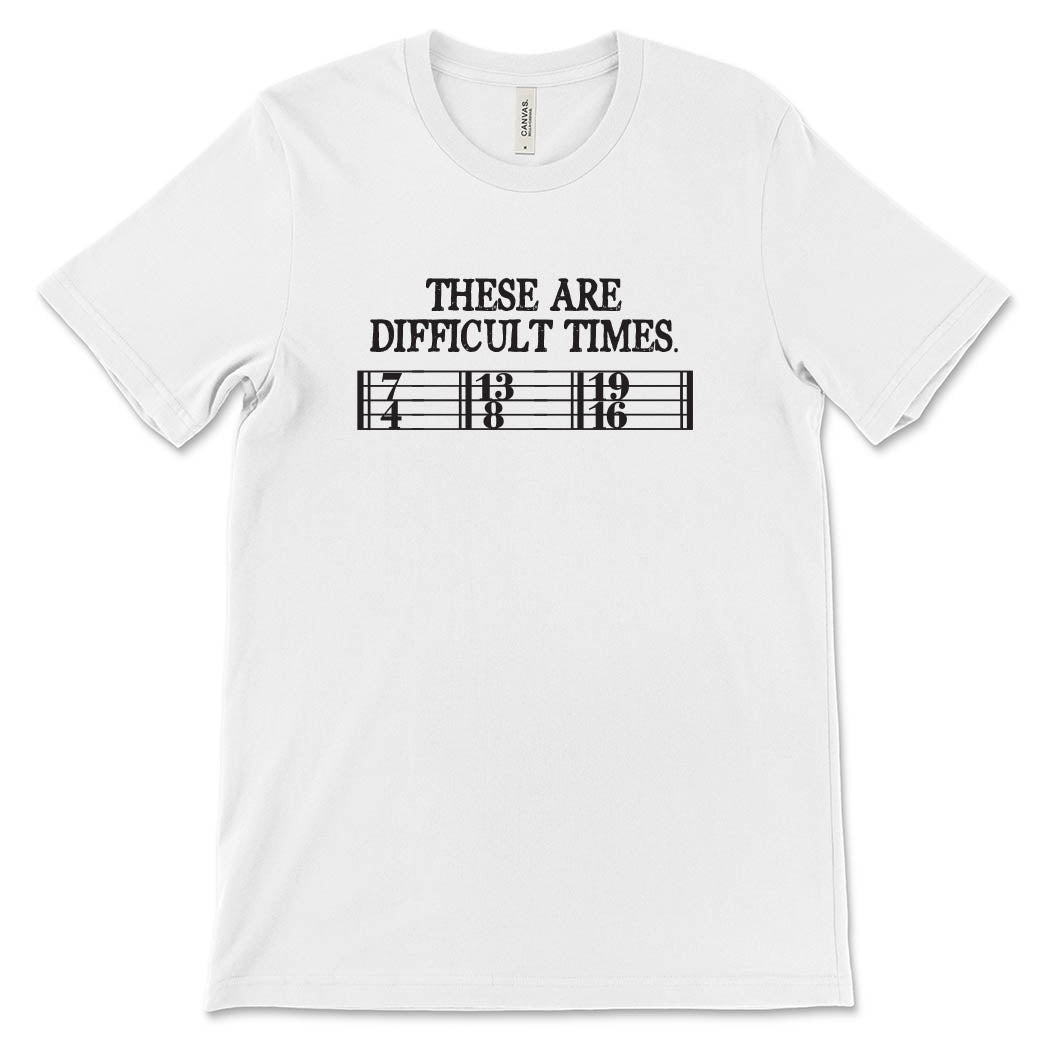 These Are Difficult Times ~ Youth Jersey T-Shirt ~ humanKIND