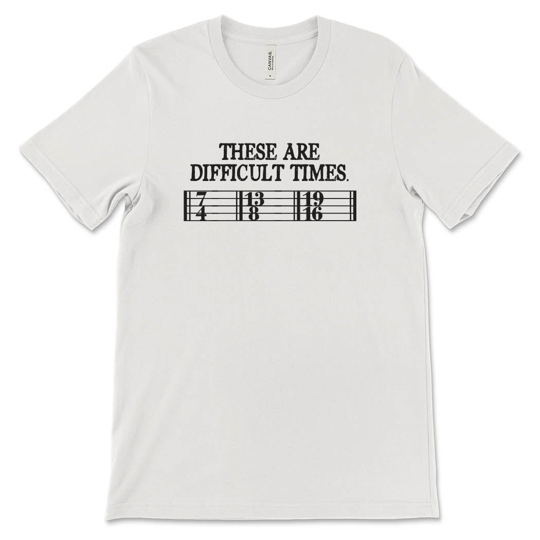 These Are Difficult Times ~ Youth Jersey T-Shirt ~ humanKIND