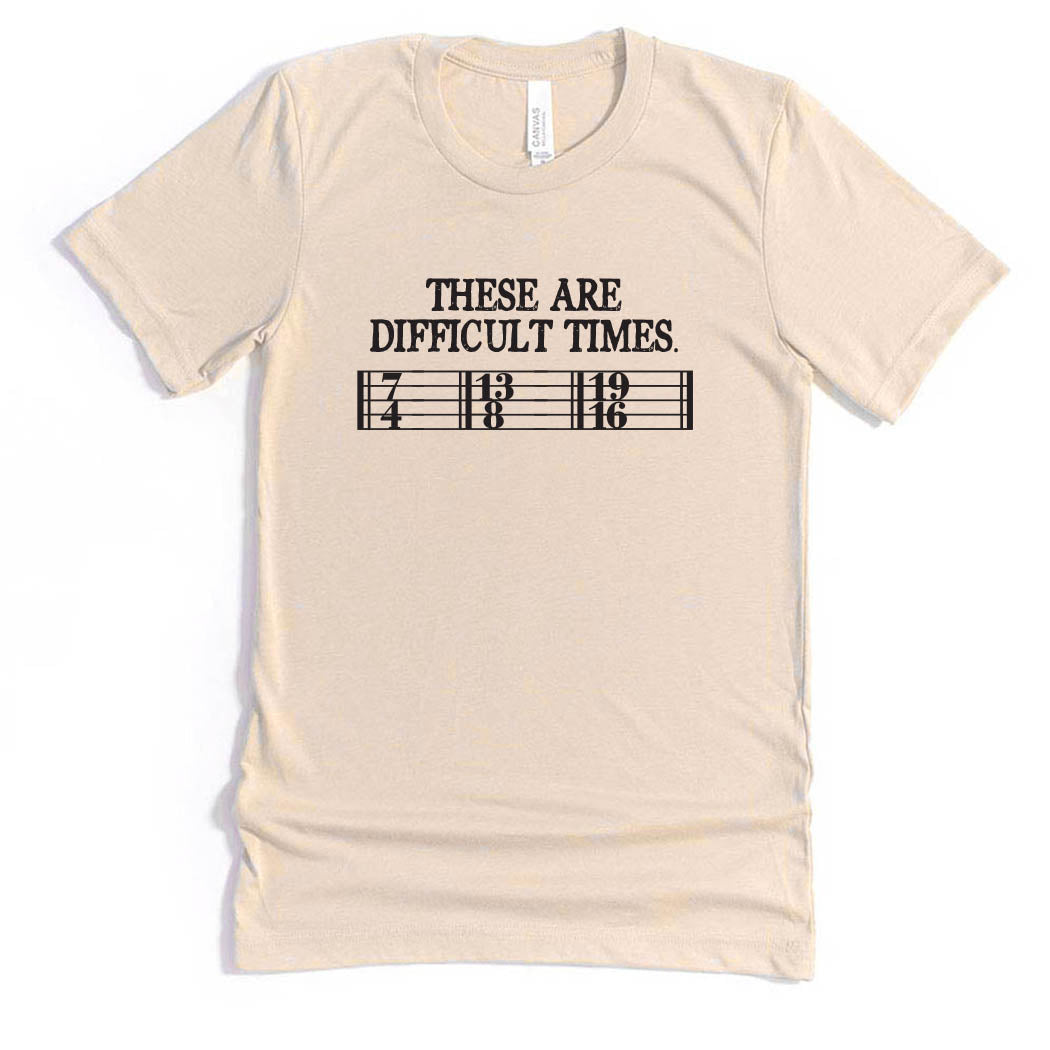 These Are Difficult Times ~ Youth Jersey T-Shirt ~ humanKIND