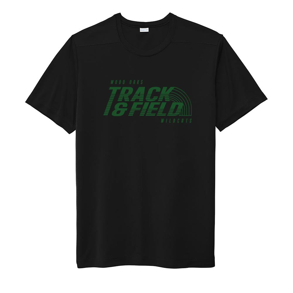 Track & Field ~ Performance Tee ~ Wood Oaks Junior High Athletics