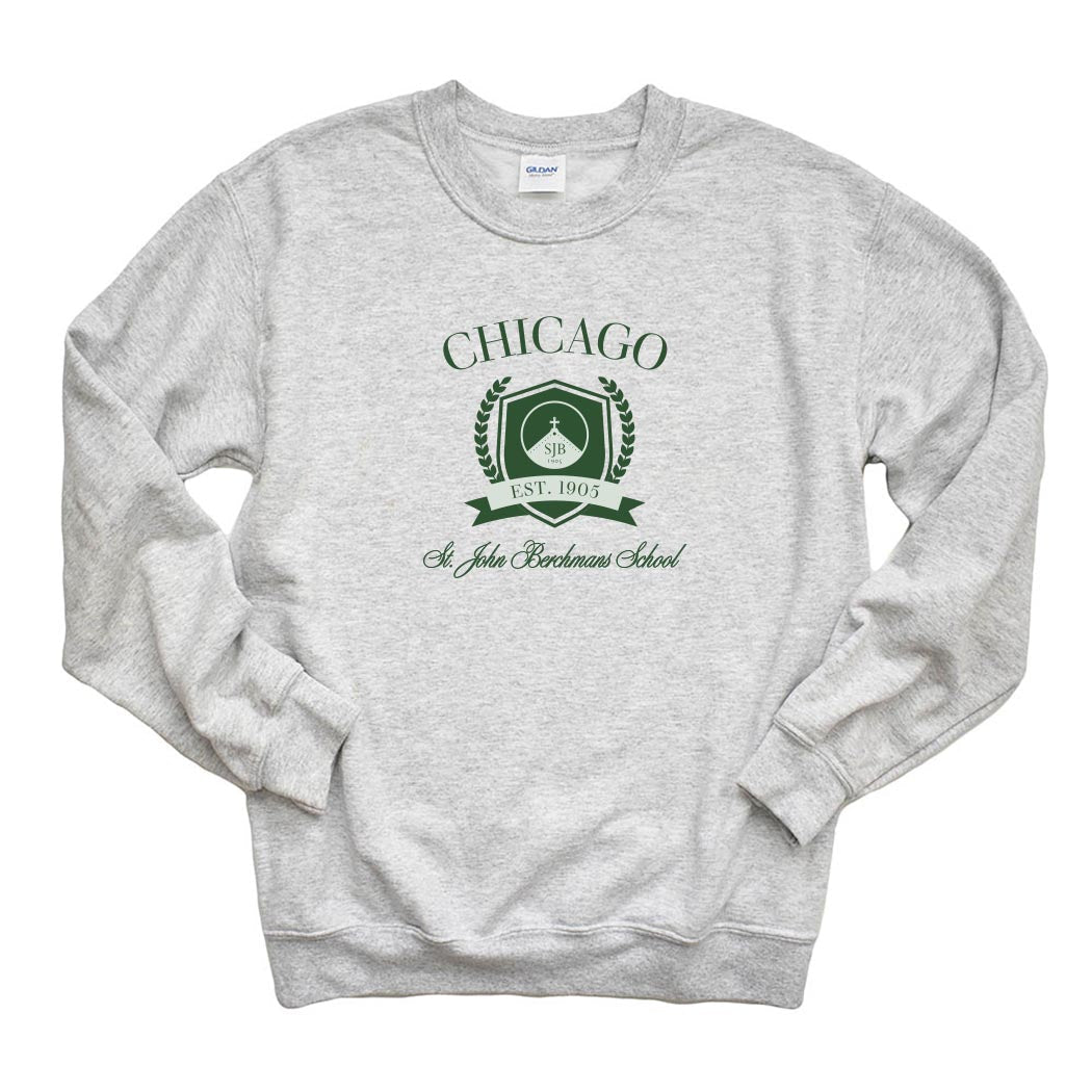 Varsity Vibe ~ Crewneck Sweatshirt ~ St. John Berchmans