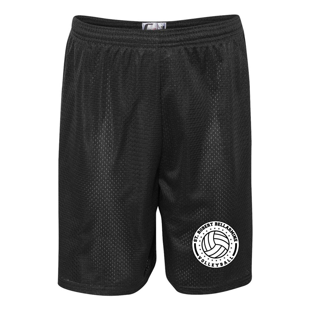 Volleyball Badge ~ Mesh Shorts ~ St. Robert Bellarmine Academy