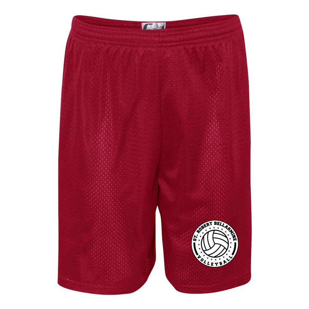 Volleyball Badge ~ Mesh Shorts ~ St. Robert Bellarmine Academy