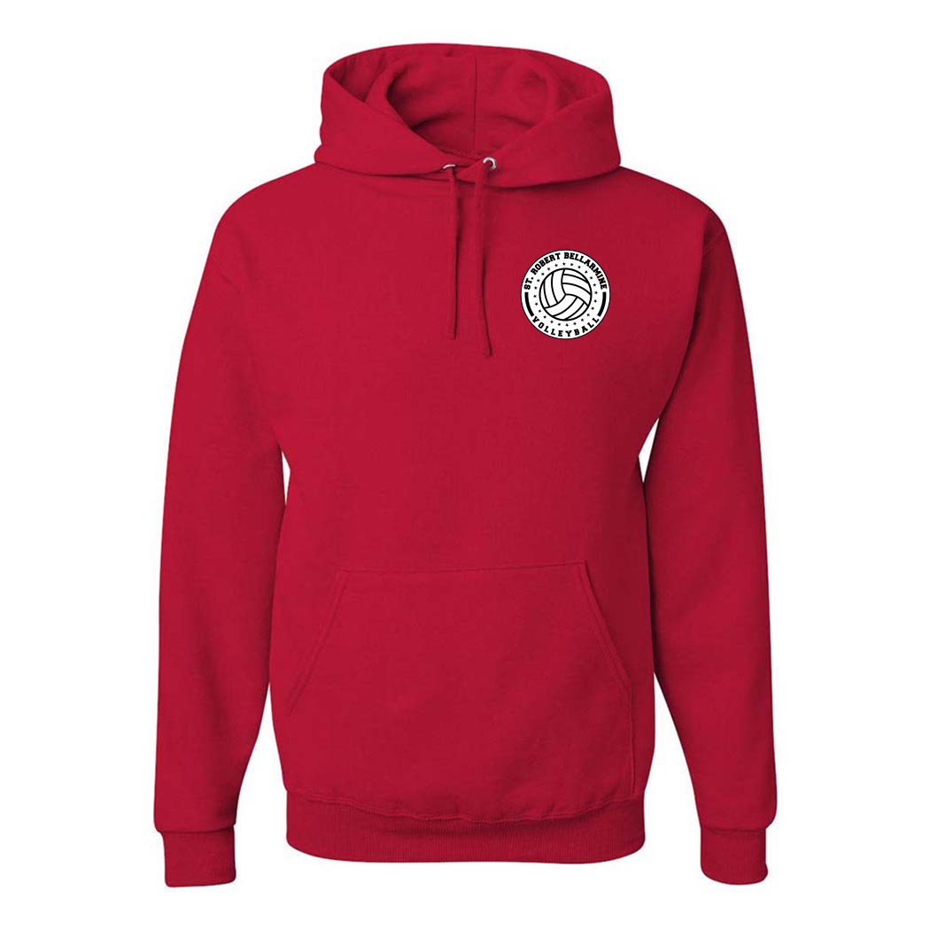 Volleyball Badge ~ Hoodie ~ St. Robert Bellarmine Academy