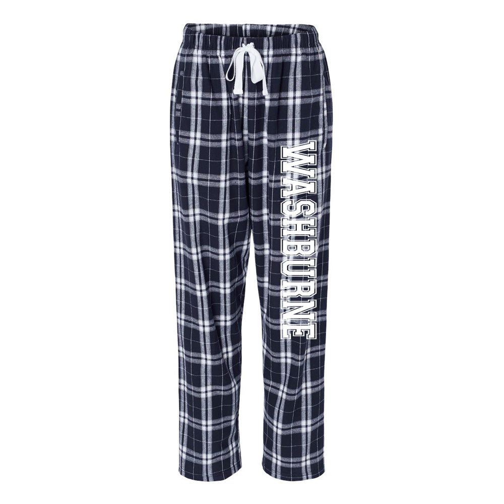 Washburne Flannel ~ Flannel Pants ~ Washburne School
