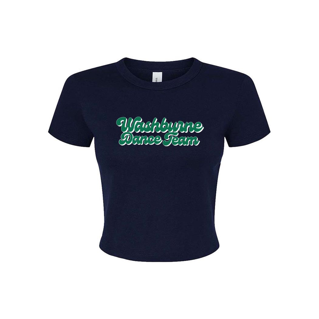Washburne Dance Team ~ Micro Rib Baby T-Shirt ~ Washburne Dance Team
