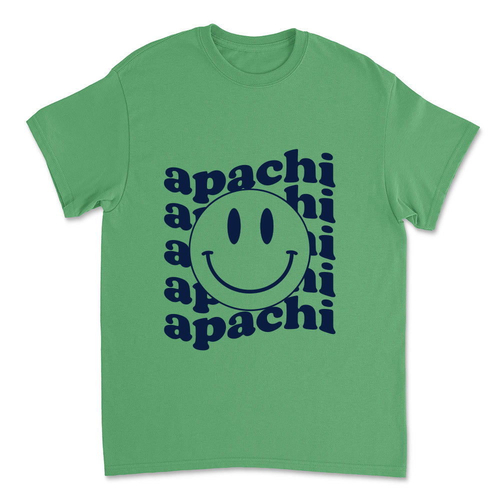 WAVY SMILEY TEE ~ APACHI DAY CAMP ~ youth ~ classic unisex fit