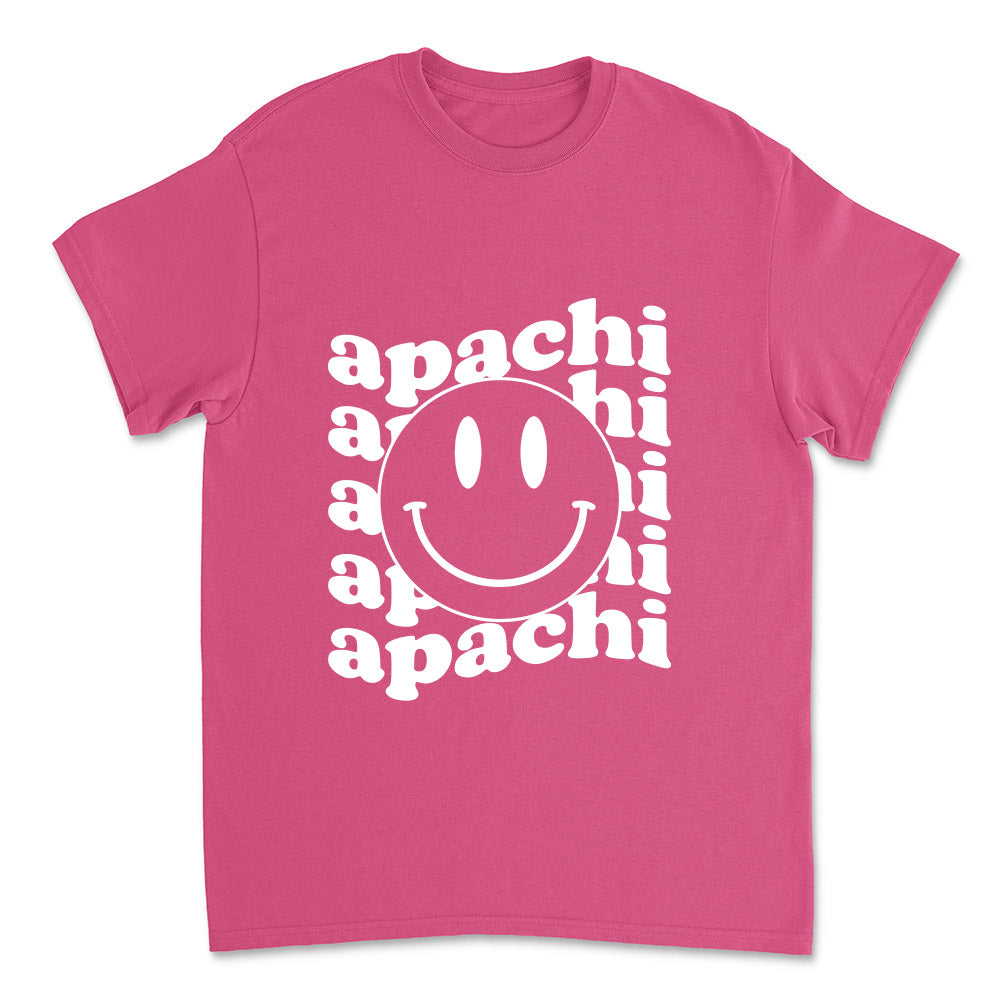 WAVY SMILEY TEE ~ APACHI DAY CAMP ~ youth ~ classic unisex fit