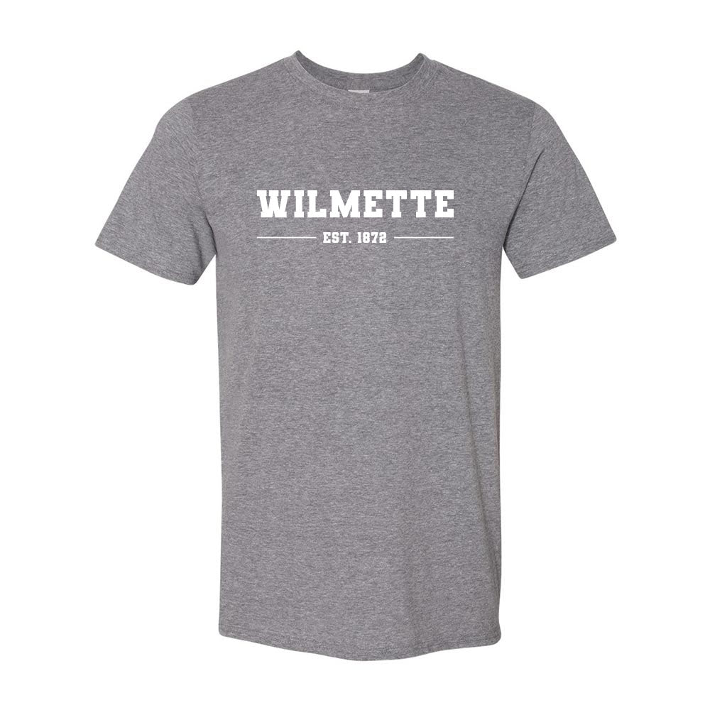 Wilmette Established ~ Cotton T-Shirt ~ Club Wilmette