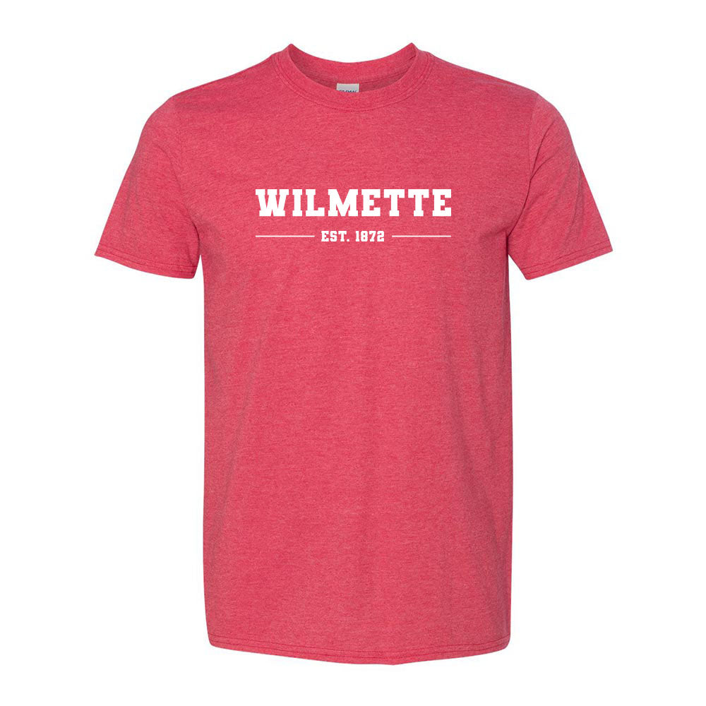 Wilmette Established ~ Cotton T-Shirt ~ Club Wilmette