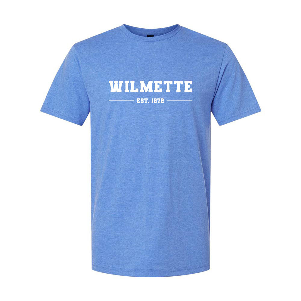 Wilmette Established ~ Cotton T-Shirt ~ Club Wilmette